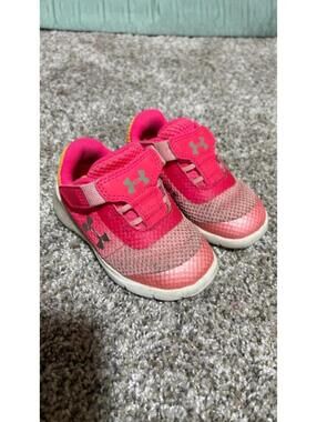 Under Armour Girl Sneakers size 5 toddler